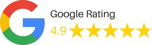 4.9 star rated google business profile